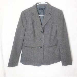 👗Evan Picone Grey Tweed Blazer/Jacket P8
